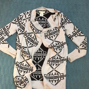 Patterned cardigan